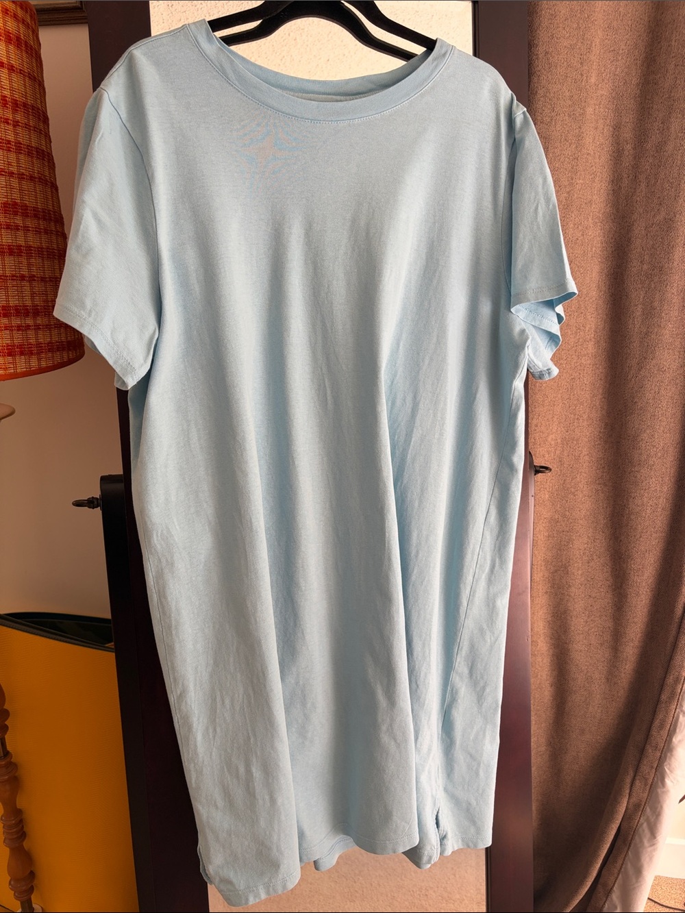 Old Navy Light Blue T-Shirt Dress